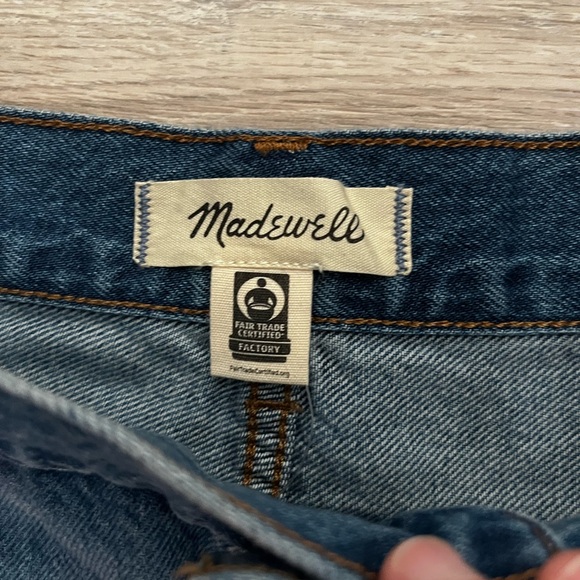 NWT Madewell Women’s Low-Slung Baggy Jeans Fennbrook Wash Rigid - Size 26 - Picture 6 of 11